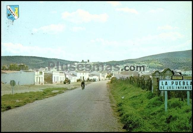 Vista parcial de la puebla de los infantes sevilla Fotos antiguas