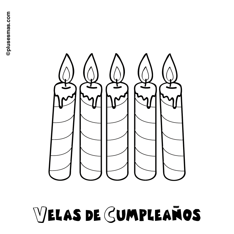 Dibujos Velas Cumplea os Imagui