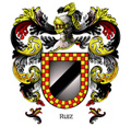 El escudo del apellido Ruiz
