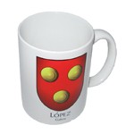Taza alta con tu escudo
