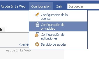 Configuración de Privacidad