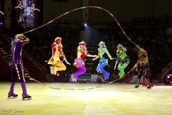 'Circo ruso sobre hielo', teatro compac gran vía, Madrid