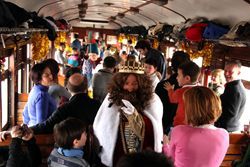 'El tren de navidad', Museo del Ferrocarril, Madrid