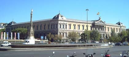 Biblioteca nacional, Madrid