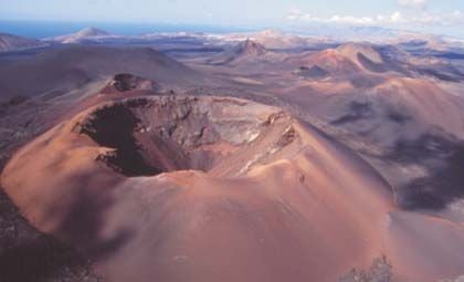 Montañas del fuego, lanzarote