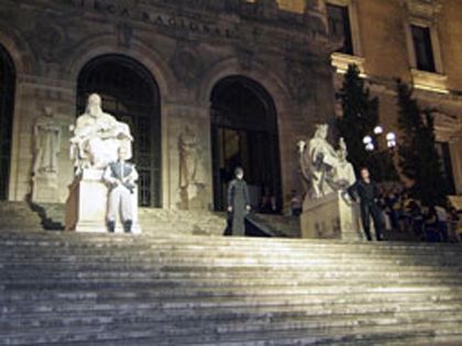 'El caballero', biblioteca nacional, Madrid