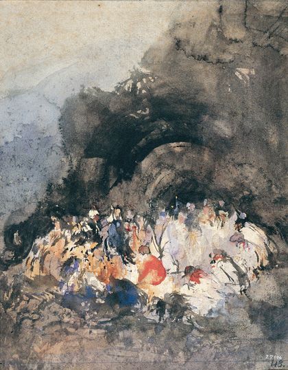 'El imaginario de eugenio lucas. la influencia de goya en la poética romántica', museo nacional de arte de cataluña, Barcelona