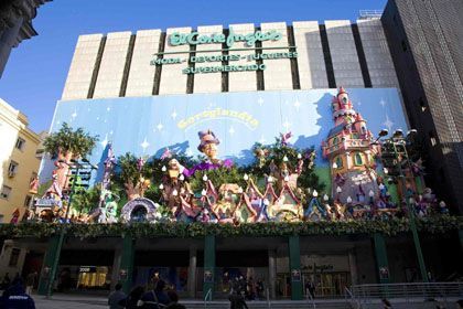 Cortylandia 2008, el corte inglés de preciados, Madrid