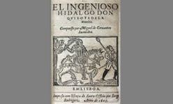 'Escenas cervantinas: la insólita vida de un libro', museo casa natal de cervantes (Madrid)