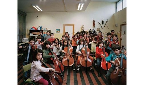 'Classroom portraits. julian germain', sala de exposiciones 'El águila', Madrid