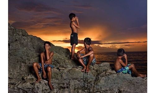 'Infancia. fotografías de isabel muñoz', Caixaforum Barcelona