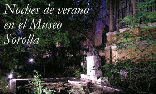 Noches de verano en el museo sorolla, Madrid