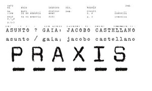 Praxis: 'Jacobo castellano. el mantel y el telón', artium, vitoria