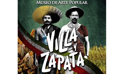 'Villa y zapata. una iconografía revolucionaria', museo de arte popular, Ciudad de México