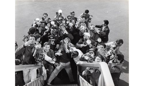 Café-tertulia de la exposición 'Federico fellini. el circo de las ilusiones'. Caixaforum palma