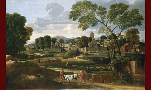 'La roma del xvii a través de sus paisajes'. Museo del prado, Madrid