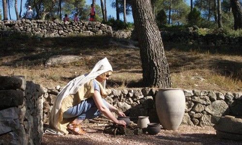 'Fin de semana con los Iberos'. La bastida de les Alcusses. Moixent (Valencia)