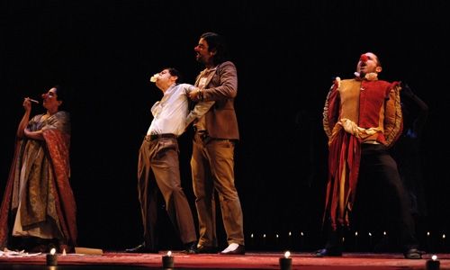 'El nacional, Joglars'. Teatro nuevo Alcalá, Madrid