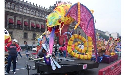 La noche de los alebrijes. centro histórico, Ciudad de México