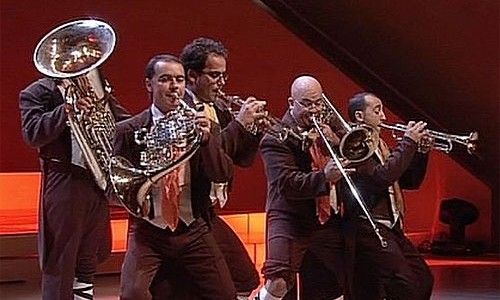 Brass, brass, brass. spanish brass luur metalls en concierto. Barcelona