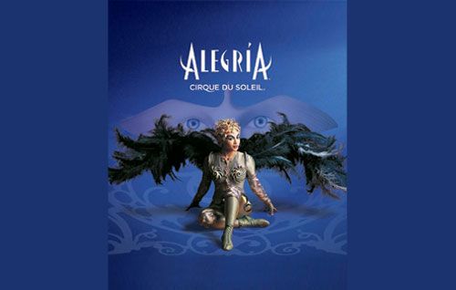 Alegría del circo del sol aterriza en Barcelona por navidad