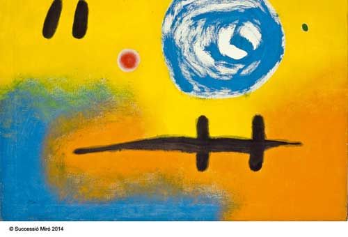 Joan miró. la luz de la noche