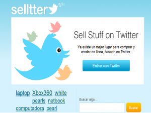 Compra y vende artículos en Twitter con Selltter