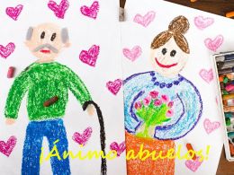 Dibujos de ánimo a los abuelos y abuelas: ¡Participa!