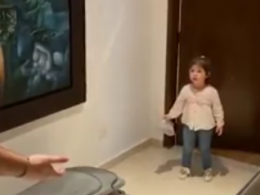 Vídeo viral: la reacción de una niña si no respetas la distancia de seguridad