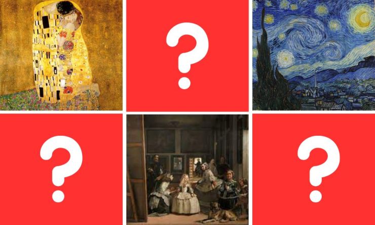 Juego de memoria online: las pinturas más famosas de la historia