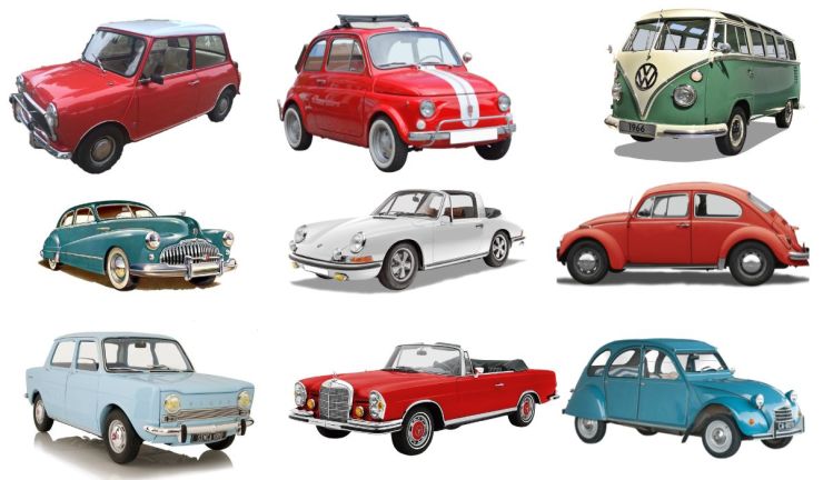 Juego de memoria online: los coches más icónicos de la historia