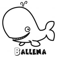 Colorear la ballena