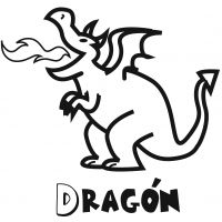 Colorear un dragón