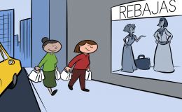 Amigas jubiladas de compras