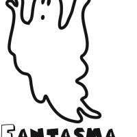 Colorear un fantasma