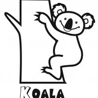 Colorear al koala