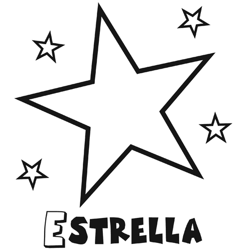 Colorear la estrella