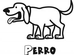 Colorear a un perro