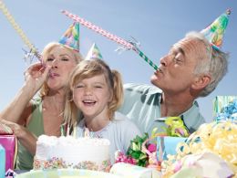 Abuelos de cumpleaños