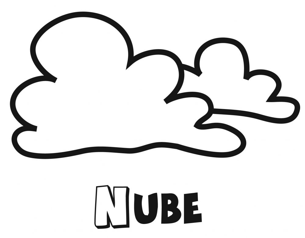 Colorear una nube