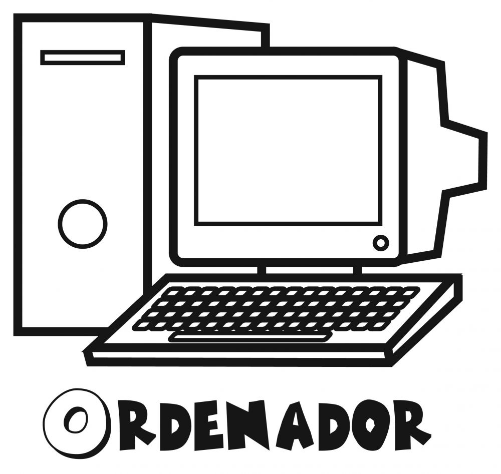 Colorear un ordenador