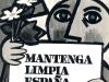 ¡Mantenga limpia España, su ciudad, su pueblo…!