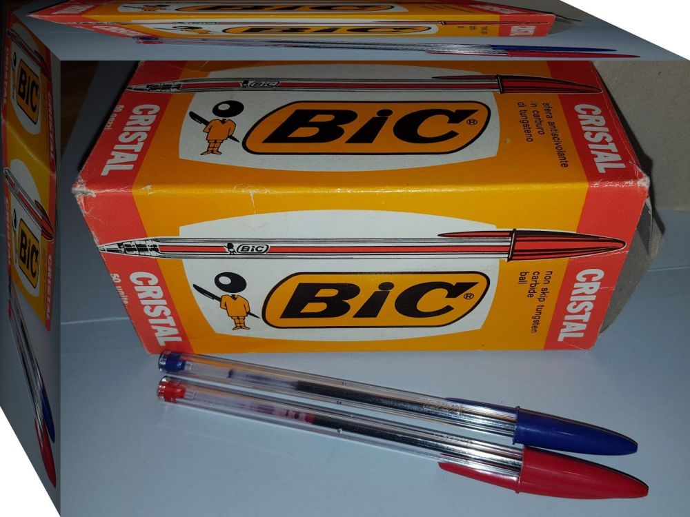 Bic naranja, Bic cristal»