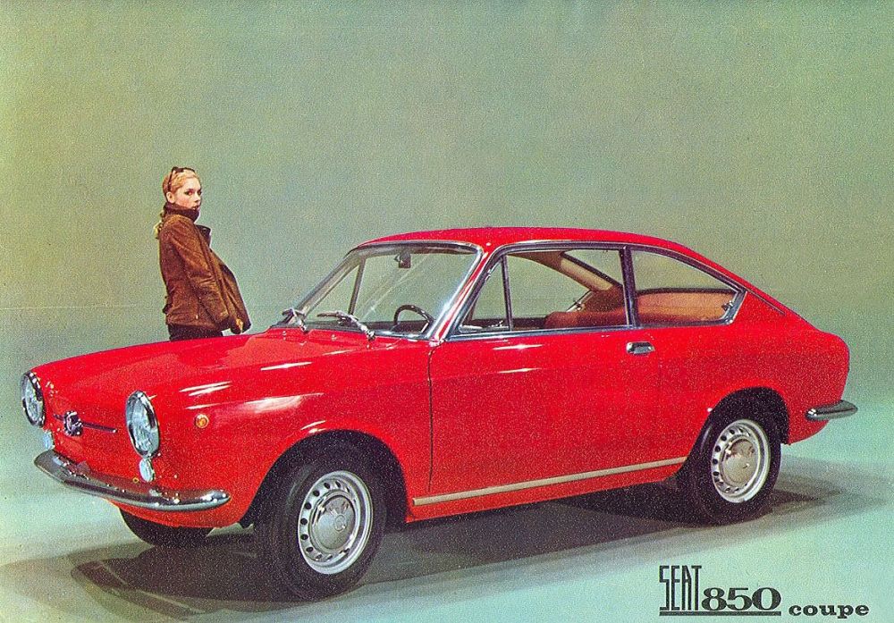 Seat 850 Coupé: el «superdeportivo»