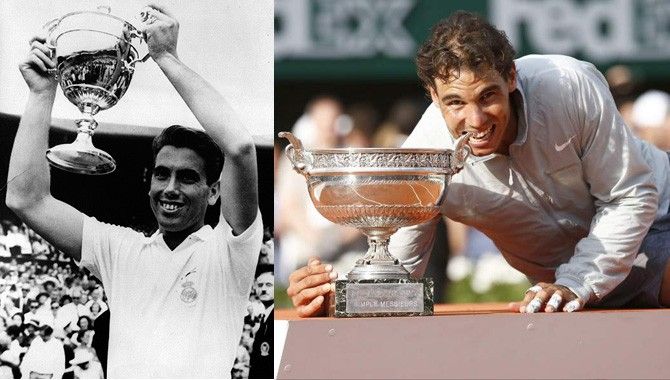 Manolo Santana, el Rey del tenis español en los 60