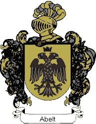 Escudo del apellido Abelt