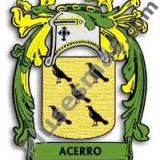 Escudo del apellido Acerro