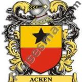 Escudo del apellido Acken