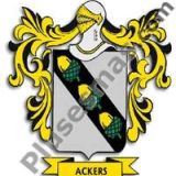 Escudo del apellido Ackers