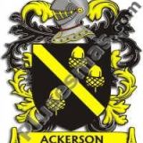 Escudo del apellido Ackerson